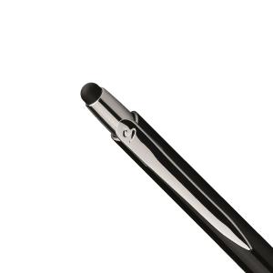 Plastové guľôčkové pero Marieta UV Stylus, čierna (3)