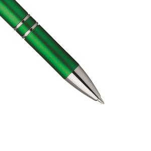 Plastové guľôčkové pero Oleg Light, zelená (3)