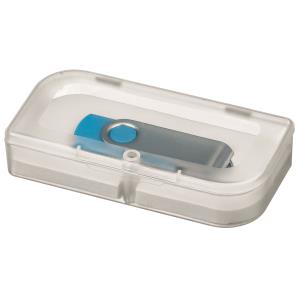 Plastová krabička USB box I, transparentná priehľadná (2)