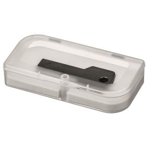 Plastová krabička USB box III, transparentná priehľadná (2)