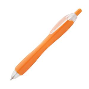 Plastové pero Pixel, oranžová