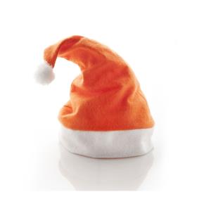 Mikulášska čiapka Papa Noel, oranžová