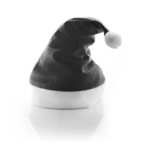 Mikulášska čiapka Papa Noel, čierna
