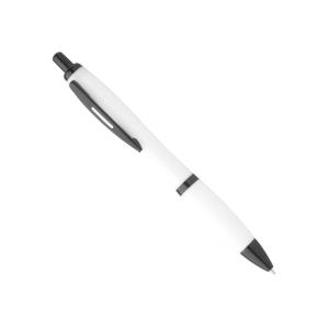 Plastové guľôčkové pero Karium, Biela