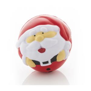 Antistresová loptička Santa Claus, Červená