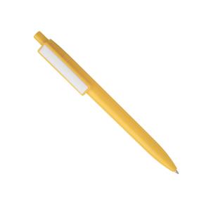 Plastové guľôčkové pero Duomo, žltá