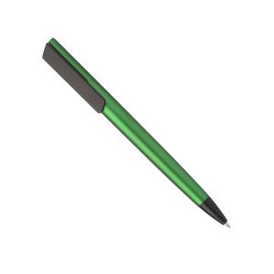 Plastové guľôčkové pero Septo, zelená