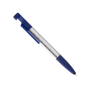 Dotykové guľôčkové pero Handy, modrá (2)