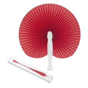 Skladací plastový vejár, Červená