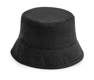 Klobúk Organic Cotton Bucket Hat, 101 Black