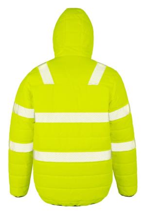 Bunda Recycled Ripstop Padded Safety Jacket, 605 Fluorescent Yellow (2)