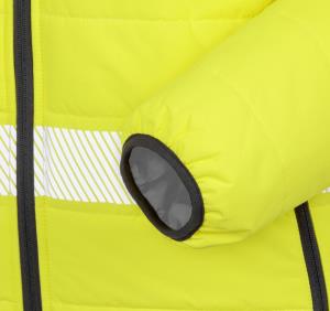 Bunda Recycled Ripstop Padded Safety Jacket, 605 Fluorescent Yellow (3)