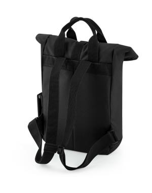 Recyklovaný ruksak Mini Twin Handle Roll-Top, 101 Black (2)