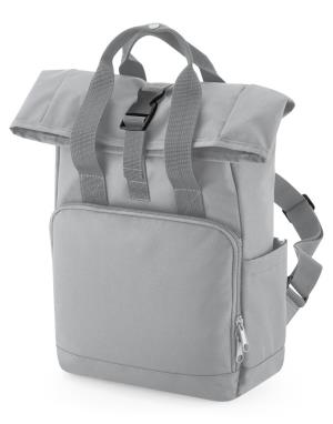 Recyklovaný ruksak Mini Twin Handle Roll-Top, 138 Light Grey (3)