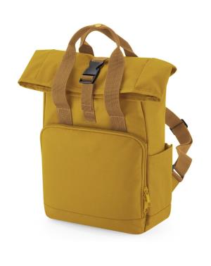 Recyklovaný ruksak Mini Twin Handle Roll-Top, 645 Mustard