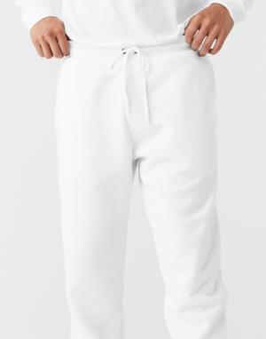 Unisex teplákové nohavice, 000 White (3)