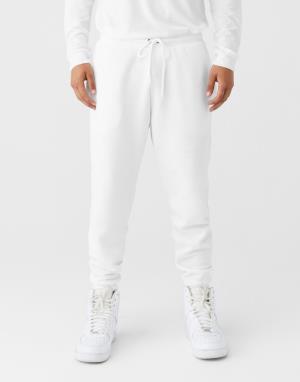 Unisex teplákové nohavice, 000 White (4)