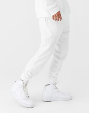 Unisex teplákové nohavice, 000 White (6)
