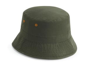 Recycled Polyester Bucket Hat, 530 Olive Green