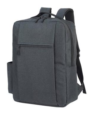 Taška Sembach Basic Laptop Backpack, 106 Black Melange (3)
