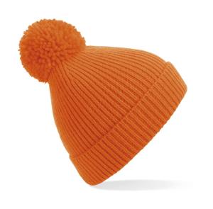 Čiapka Engineered Knit Pom Pom Beanie, 410 Orange