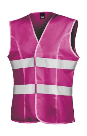 Dámska reflexná vesta Tabard, 424 Fluorescent Pink
