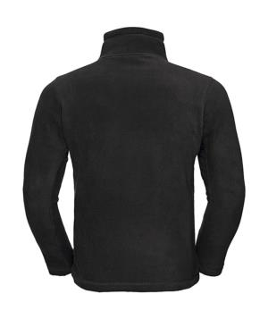 Fleecová bunda s krátkym zipsom, 101 Black (3)
