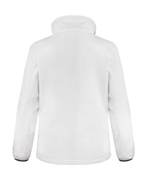 Dámska potlačiteľná Softshellová bunda, 056 White/Black (2)