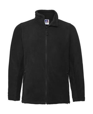 Pánska fleecová bunda na zips, 101 Black