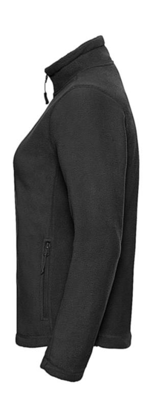 Dámska fleecová bunda na zips, 101 Black (2)