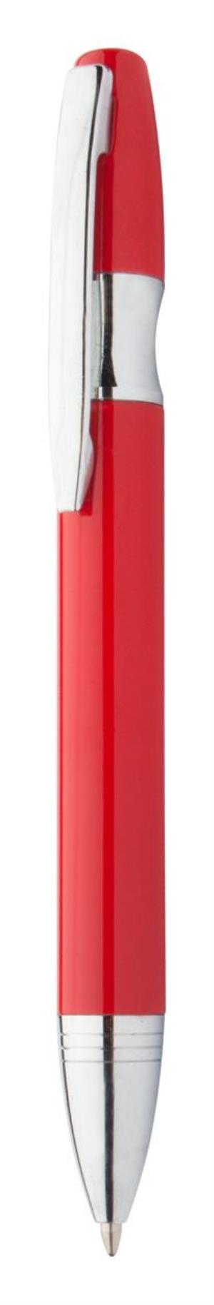 Hliníkové pero Pilman, Červená