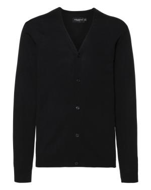 Pánsky sveter s V-výstrihom, 101 Black