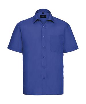 Pánska košeľa Poplin s kratkými rukávmi, 306 Bright Royal