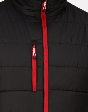 Pánská vesta Navigate Therma, 157 Black/Classic Red
