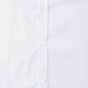 Pánska košeľa s dlhými rukávmi Herringbone , 000 White (6)