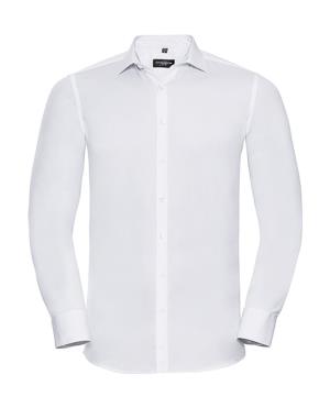 Pánska košeľa s dlhými rukávmi Ultimate Stretch, 000 White