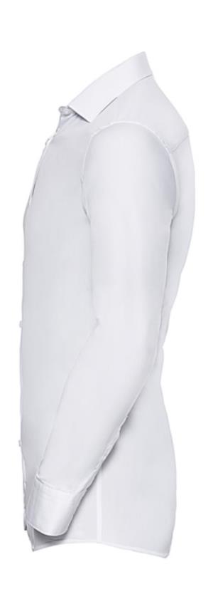 Pánska košeľa s dlhými rukávmi Ultimate Stretch, 000 White (2)