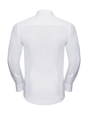 Pánska košeľa s dlhými rukávmi Ultimate Stretch, 000 White (3)