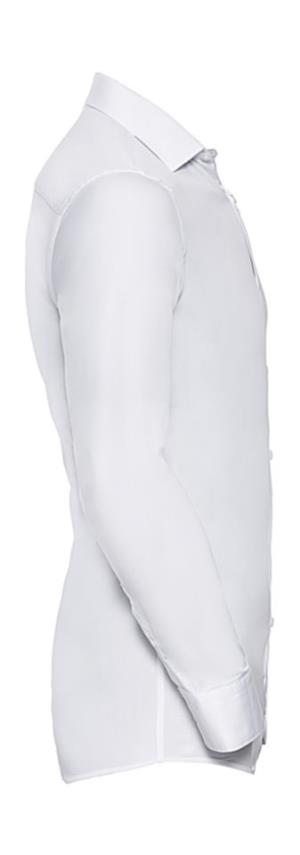 Pánska košeľa s dlhými rukávmi Ultimate Stretch, 000 White (4)