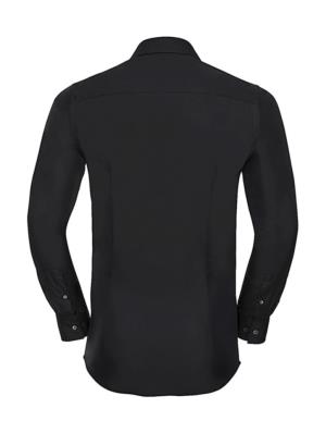 Pánska košeľa s dlhými rukávmi Ultimate Stretch, 101 Black (3)