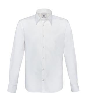 Košeľa s dlhými rukávmi London Stretch Shirt LS, 000 White