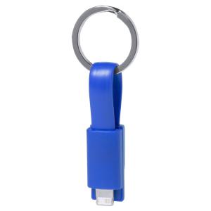 Prívesok s USB nabíjacím káblom Holnier, modrá