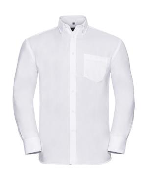Pánska košeľa "bez žehlenia" s dlhými rukávmi, 000 White