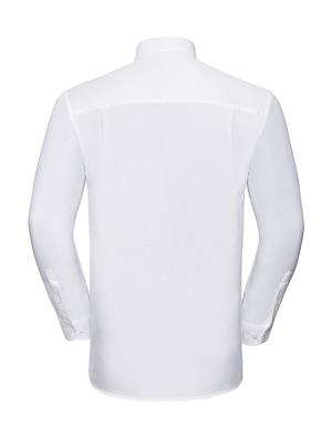 Košeľa s dlhými rukávmi Oxford, 000 White (3)