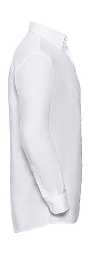 Košeľa s dlhými rukávmi Oxford, 000 White (4)