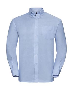Košeľa s dlhými rukávmi Oxford, 326 Oxford Blue
