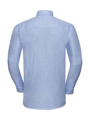 Košeľa s dlhými rukávmi Oxford, 326 Oxford Blue (3)