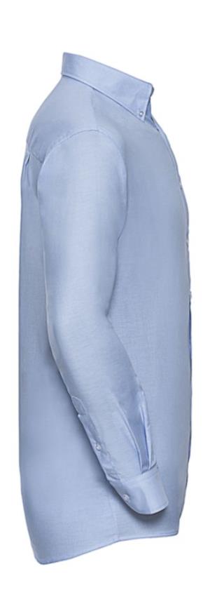 Košeľa s dlhými rukávmi Oxford, 326 Oxford Blue (4)