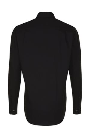 Košeľa Seidensticker Modern Fit s dlhým rukávom, 101 Black (2)