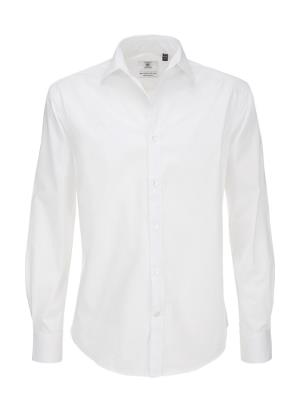 Pánska košeľa dlhými rukávmi Black Tie LSL/men, 000 White
